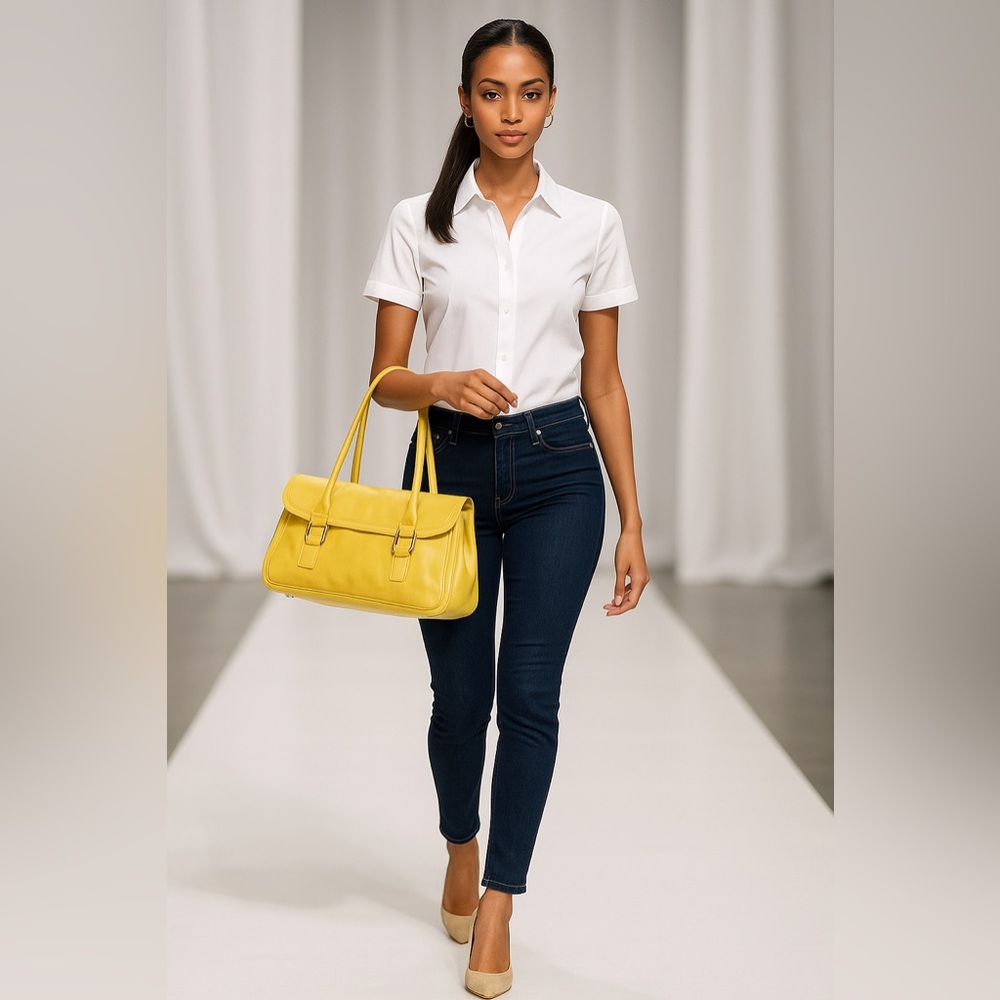 Handbag Bag - Nordstrom Yellow Leather